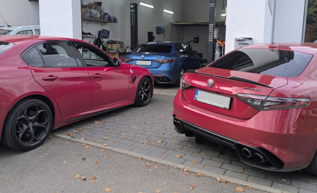Alfa Romeo Quadrifoglio Tuning Stage1 Remap
